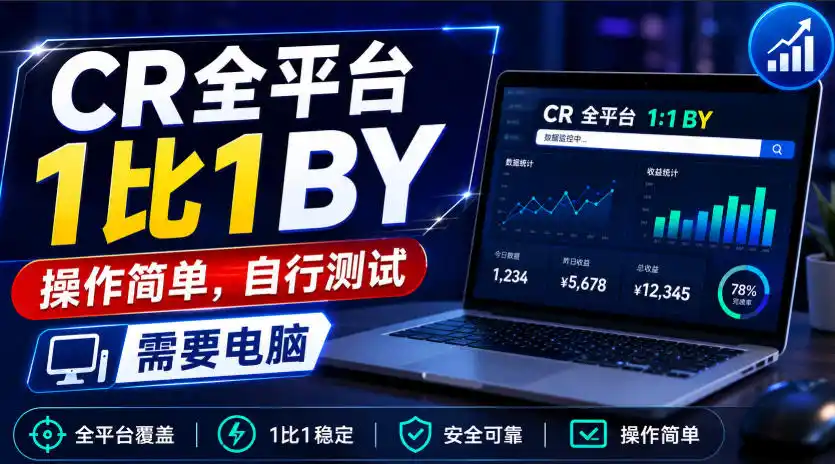 CR全平台1比1搬运，操作简单，自行测试，需要电脑-优优云网创